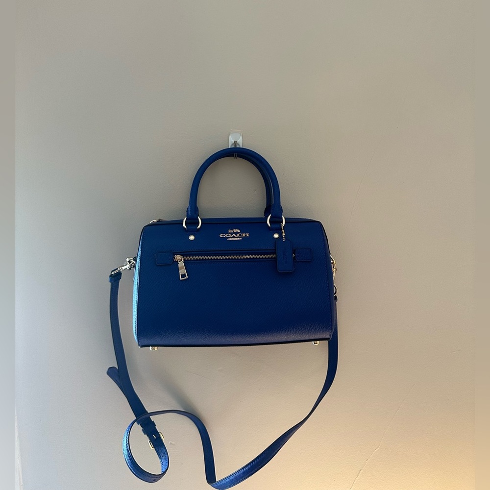 Coach Blue Satchel Bag